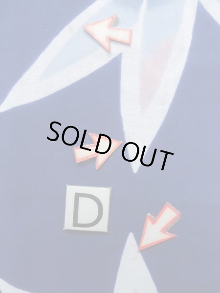 画像18: K0526Y  注染浴衣 女性用着物 1980-1990年代 綿   藍, 笹 【中古】 【USED】 【リサイクル】 ★★☆☆☆ (18)