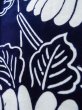 画像11: K0527B  浴衣（日本製） 女性用着物 1970-1980年代 綿   藍, 花 【中古】 【USED】 【リサイクル】 ★★☆☆☆ (11)