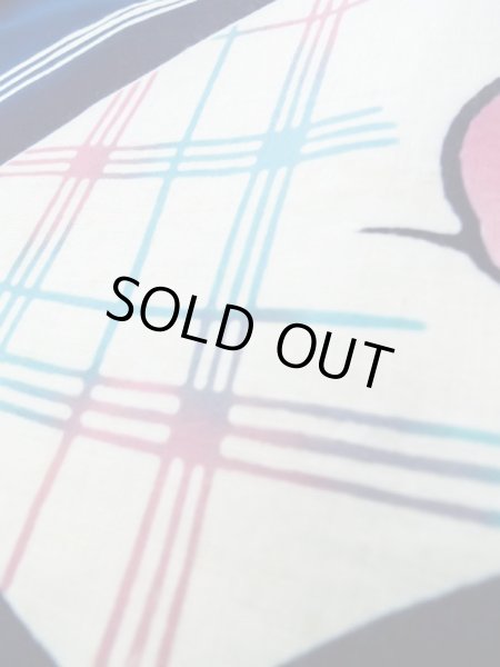 画像11: K0527D  注染浴衣 女性用着物 1980-2000年代 綿   藍, あやめ 【中古】 【USED】 【リサイクル】 ★★★☆☆ (11)