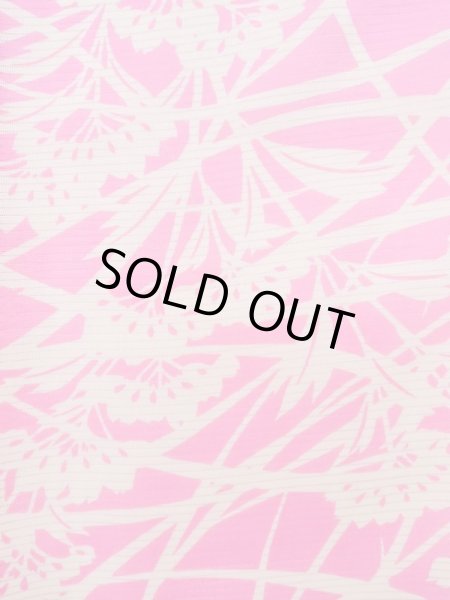 画像6: K0602D  襦袢 女性用着物  シルク(正絹)   ピンク, 花 【中古】 【USED】 【リサイクル】 ★★☆☆☆ (6)