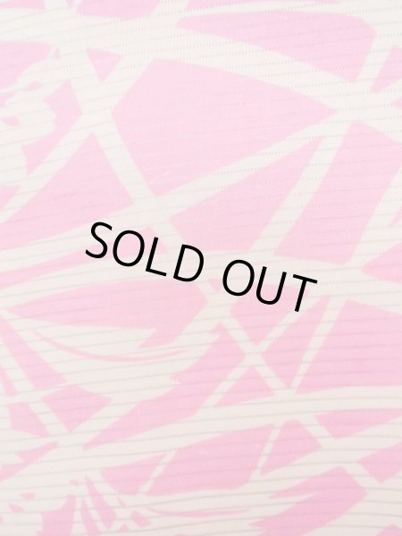 画像7: K0602D  襦袢 女性用着物  シルク(正絹)   ピンク, 花 【中古】 【USED】 【リサイクル】 ★★☆☆☆ (7)