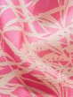 画像12: K0602D  襦袢 女性用着物  シルク（正絹）   ピンク, 花 【中古】 【USED】 【リサイクル】 ★★☆☆☆ (12)
