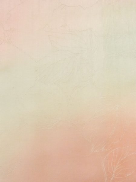 画像5: K0602H  襦袢 女性用着物  モスリン 薄い  ピンク, バラ 【中古】 【USED】 【リサイクル】 ★☆☆☆☆ (5)