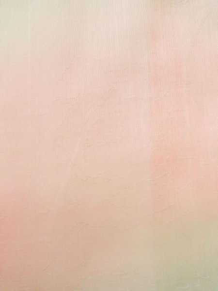 画像6: K0602H  襦袢 女性用着物  モスリン 薄い  ピンク, バラ 【中古】 【USED】 【リサイクル】 ★☆☆☆☆ (6)