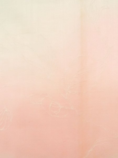 画像7: K0602H  襦袢 女性用着物  モスリン 薄い  ピンク, バラ 【中古】 【USED】 【リサイクル】 ★☆☆☆☆ (7)