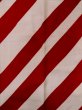 画像4: K0602Z  襦袢 女性用着物  シルク（正絹）   赤, 線 【中古】 【USED】 【リサイクル】 ★★☆☆☆ (4)