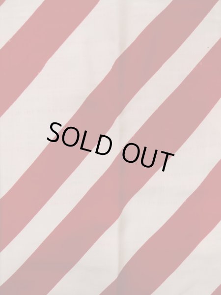 画像4: K0602Z  襦袢 女性用着物  シルク（正絹）   赤, 線 【中古】 【USED】 【リサイクル】 ★★☆☆☆ (4)