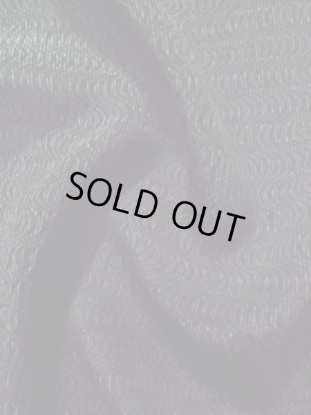 画像10: K0609E  羽織 女性用着物  シルク(正絹)   黒, 波 【中古】 【USED】 【リサイクル】 ★☆☆☆☆ (10)