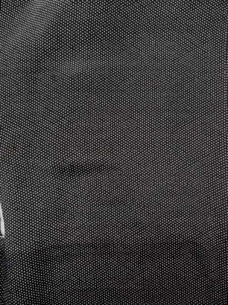 画像3: K0616C  羽織 女性用着物  シルク（正絹） ヘザー（杢）  黒, 小さな点々 【中古】 【USED】 【リサイクル】 ★★☆☆☆ (3)