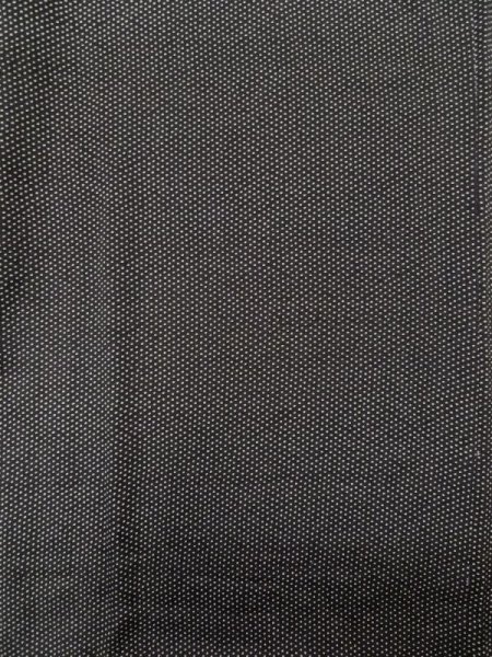 画像4: K0616C  羽織 女性用着物  シルク（正絹） ヘザー（杢）  黒, 小さな点々 【中古】 【USED】 【リサイクル】 ★★☆☆☆ (4)