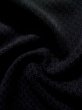 画像10: K0616D  羽織 女性用着物  シルク（正絹）   黒, 花 【中古】 【USED】 【リサイクル】 ★★★☆☆ (10)