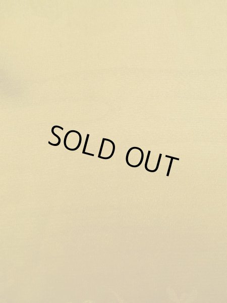 画像6: K0616R  羽織 女性用着物 桐、桔梗、流水、えがすみ、御所車の地紋 シルク(正絹)   山吹,  【中古】 【USED】 【リサイクル】 ★★☆☆☆ (6)