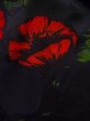 画像5: K0630Q  羽織 女性用着物  シルク（正絹）   黒,  【中古】 【USED】 【リサイクル】 ★★★☆☆ (5)