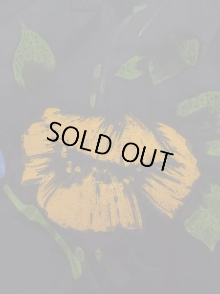 画像7: K0630Q  羽織 女性用着物  シルク（正絹）   黒,  【中古】 【USED】 【リサイクル】 ★★★☆☆ (7)