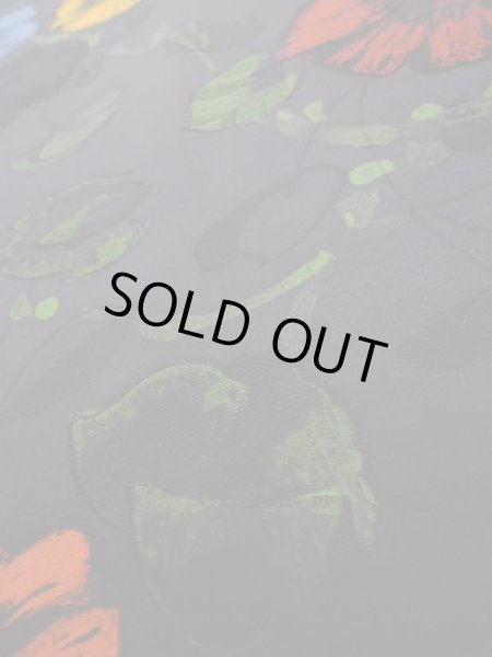 画像10: K0630Q  羽織 女性用着物  シルク（正絹）   黒,  【中古】 【USED】 【リサイクル】 ★★★☆☆ (10)