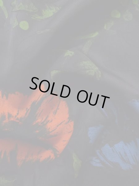 画像11: K0630Q  羽織 女性用着物  シルク（正絹）   黒,  【中古】 【USED】 【リサイクル】 ★★★☆☆ (11)