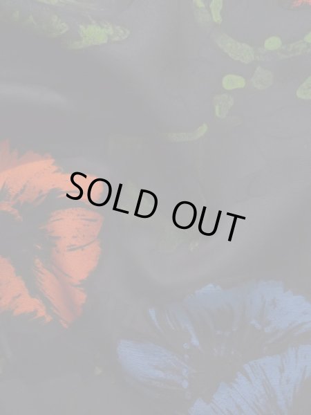 画像12: K0630Q  羽織 女性用着物  シルク（正絹）   黒,  【中古】 【USED】 【リサイクル】 ★★★☆☆ (12)