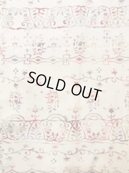 画像3: K0707H  羽織 女性用着物  シルク（正絹）   オフ　ホワイト, 唐草 【中古】 【USED】 【リサイクル】 ★★☆☆☆ (3)