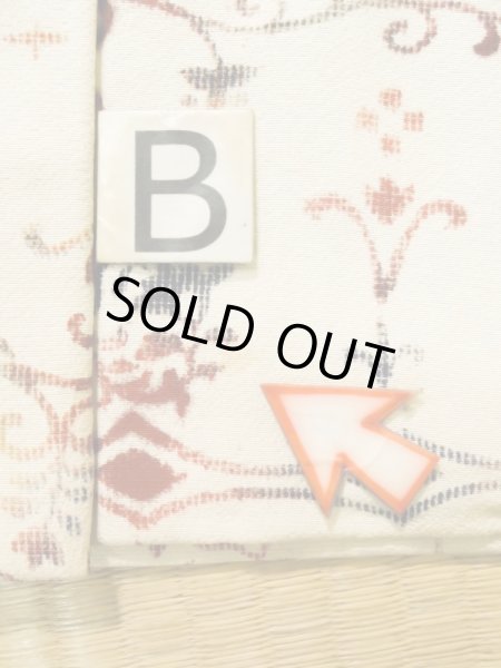 画像15: K0707H  羽織 女性用着物  シルク（正絹）   オフ　ホワイト, 唐草 【中古】 【USED】 【リサイクル】 ★★☆☆☆ (15)