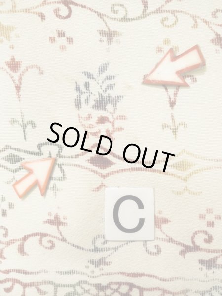 画像16: K0707H  羽織 女性用着物  シルク（正絹）   オフ　ホワイト, 唐草 【中古】 【USED】 【リサイクル】 ★★☆☆☆ (16)