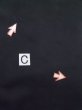 画像14: K0708C  羽織 女性用着物  シルク（正絹）   黒,  【中古】 【USED】 【リサイクル】 ★★☆☆☆ (14)