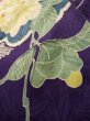 画像11: K0708D  羽織 女性用着物  シルク（正絹）   紫, ぼたん 【中古】 【USED】 【リサイクル】 ★★☆☆☆ (11)