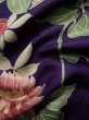 画像12: K0708D  羽織 女性用着物  シルク（正絹）   紫, ぼたん 【中古】 【USED】 【リサイクル】 ★★☆☆☆ (12)