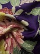 画像13: K0708D  羽織 女性用着物  シルク（正絹）   紫, ぼたん 【中古】 【USED】 【リサイクル】 ★★☆☆☆ (13)
