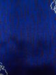 画像6: K0712L  羽織 女性用着物  シルク（正絹）   青, 花 【中古】 【USED】 【リサイクル】 ★★☆☆☆ (6)