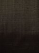 画像15: K0712W  羽織 男性用着物  シルク（正絹） ヘザー（杢） 深い ブラウン（茶色）, 線 【中古】 【USED】 【リサイクル】 (15)