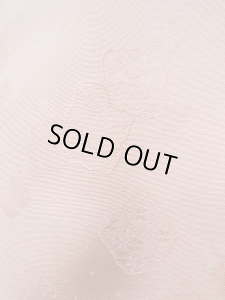 画像6: K0714U  道行 女性用着物  シルク（正絹） 淡い 薄い ピンク, 抽象的模様 【中古】 【USED】 【リサイクル】 ★★☆☆☆ (6)