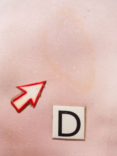 画像18: K0714U  道行 女性用着物  シルク(正絹) 淡い 薄い ピンク, 抽象的模様 【中古】 【USED】 【リサイクル】 ★★☆☆☆ (18)