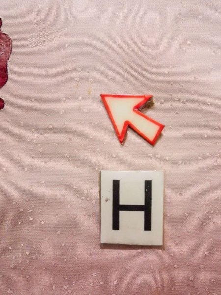 画像22: K0714U  道行 女性用着物  シルク(正絹) 淡い 薄い ピンク, 抽象的模様 【中古】 【USED】 【リサイクル】 ★★☆☆☆ (22)