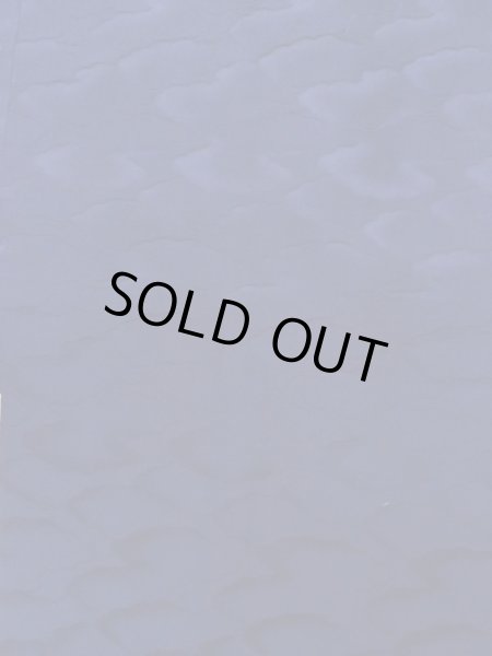 画像3: K0714W  道行 女性用着物  シルク(正絹)   青,  【中古】 【USED】 【リサイクル】 ★★★☆☆ (3)