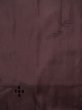 画像3: K0714Z  道行 女性用着物  シルク（正絹） スモーキーな  紫, 抽象的模様 【中古】 【USED】 【リサイクル】 ★★☆☆☆ (3)