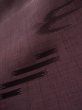 画像10: K0714Z  道行 女性用着物  シルク（正絹） スモーキーな  紫, 抽象的模様 【中古】 【USED】 【リサイクル】 ★★☆☆☆ (10)