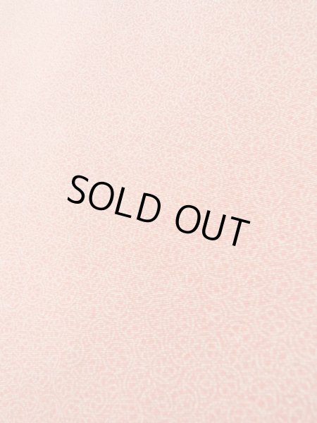 画像8: K0804H  江戸小紋 女性用着物 江戸小紋伝統工芸士:鎌内清 シルク(正絹) 淡い 薄い オフ ホワイト, 丸 【中古】 【USED】 【リサイクル】 ★★☆☆☆ (8)