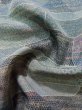 画像12: K0818V  小紋 女性用着物  シルク（正絹） 淡い ヘザー（杢） 紫, 抽象的模様 【中古】 【USED】 【リサイクル】 ★★☆☆☆ (12)