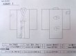 画像14: K0820I  小紋 女性用着物  シルク（正絹）   オフ　ホワイト, 抽象的模様 【中古】 【USED】 【リサイクル】 ★★☆☆☆ (14)