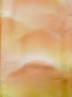 画像4: K0821C  小紋 女性用着物  シルク（正絹） 淡い  コーラル, 山 【中古】 【USED】 【リサイクル】 ★★★☆☆ (4)