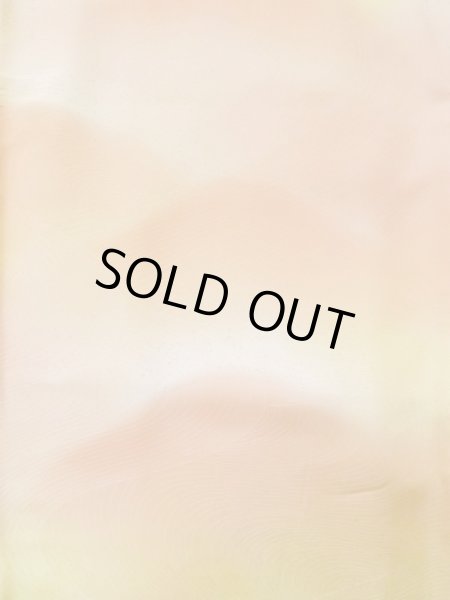 画像4: K0821C  小紋 女性用着物  シルク（正絹） 淡い  コーラル, 山 【中古】 【USED】 【リサイクル】 ★★★☆☆ (4)