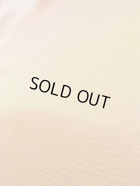 画像11: K0821C  小紋 女性用着物  シルク（正絹） 淡い  コーラル, 山 【中古】 【USED】 【リサイクル】 ★★★☆☆ (11)