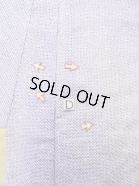 画像15: K0821D  小紋 女性用着物  シルク（正絹）   藤, かのこ 【中古】 【USED】 【リサイクル】 ★★☆☆☆ (15)