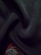 画像13: K1008J  羽織 女性用着物  シルク（正絹）   黒, 唐草 【中古】 【USED】 【リサイクル】 ★★★☆☆ (13)
