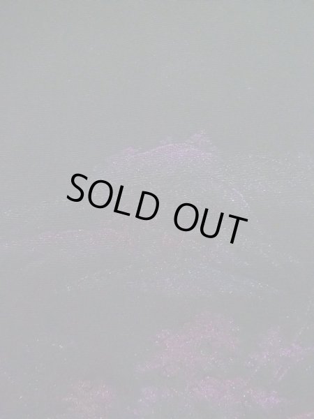 画像4: K1008L  羽織 女性用着物  シルク(正絹)   黒, 山 【中古】 【USED】 【リサイクル】 ★★★☆☆ (4)