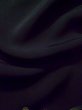 画像12: K1008N  羽織 女性用着物  シルク（正絹）   黒, 花 【中古】 【USED】 【リサイクル】 ★★★☆☆ (12)