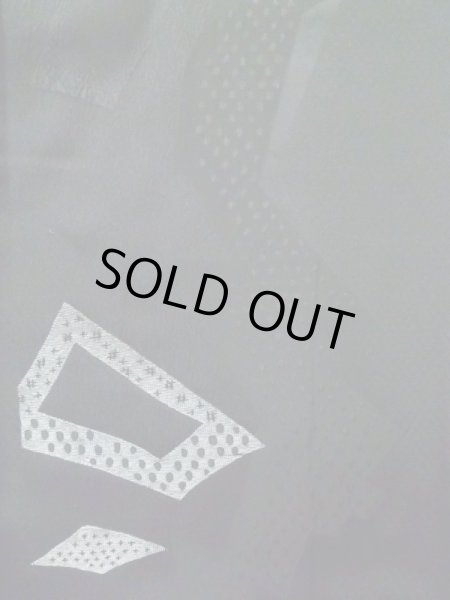 画像5: K1008S Mint  羽織 女性用着物  シルク（正絹）   黒, 抽象的模様 【中古】 【USED】 【リサイクル】 ★★★★☆ (5)