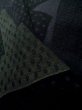 画像11: K1008S Mint  羽織 女性用着物  シルク（正絹）   黒, 抽象的模様 【中古】 【USED】 【リサイクル】 ★★★★☆ (11)