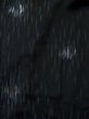 画像4: K1008Z  羽織 女性用着物  シルク（正絹）   黒, 抽象的模様 【中古】 【USED】 【リサイクル】 ★★★☆☆ (4)