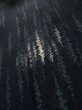 画像9: K1008Z  羽織 女性用着物  シルク（正絹）   黒, 抽象的模様 【中古】 【USED】 【リサイクル】 ★★★☆☆ (9)